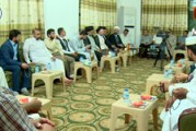 لقاء وفد المرجعية الدينية في النجف الأشرف مع مجموعة من النخب والكفاءات في محافظة بغداد